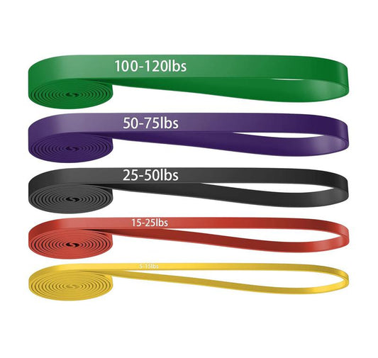Resistance Bands Pull up Assistance Multi Level Exercise Workout Bands for Men Women Full-Body Training Durable Elastic Material Stretching Gear